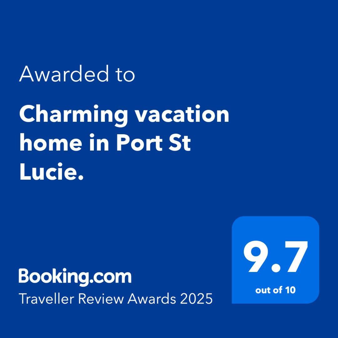 Charming Vacation Home In Port St Lucie. Port St. Lucie Екстериор снимка